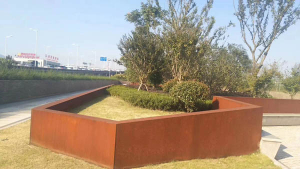 曲阜耐候钢挡土墙